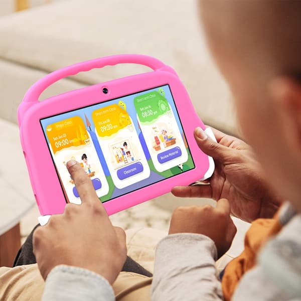 KidsTAB8 4G BLOW 4/64GB lyserød tablet + etui