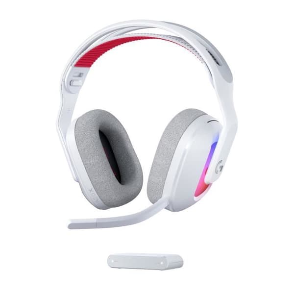 Trådlöst spelheadset - Logitech G - Astro 120 X - Lightspeed - Vit