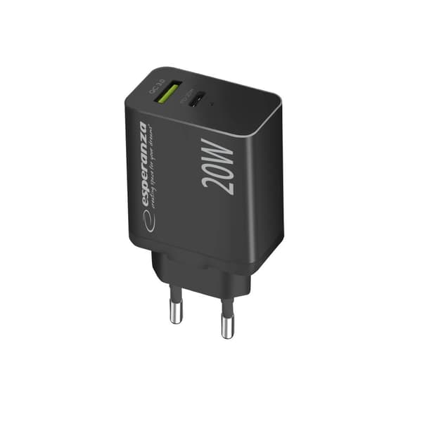 Esperanza EZC105K strømforsyning 20W sort