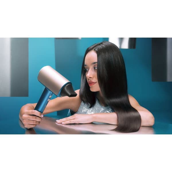 Hårtørrer - CECOTEC - DryGlam Nano Plasma Blå - 1600 W