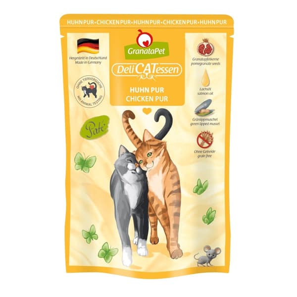 GRANATAPET DeliCATessen Kyckling - våtfoder för katter - 85 g