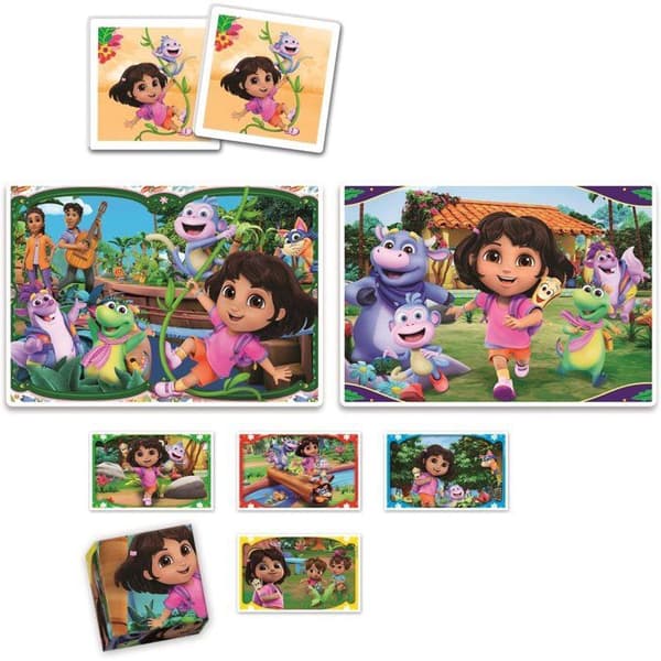CLEMENTONI - Edukit 4 in 1 - Dora