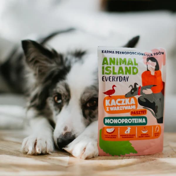 ANIMAL ISLAND Everyday Monoprotein And - vådfoder til hunde - 300 g