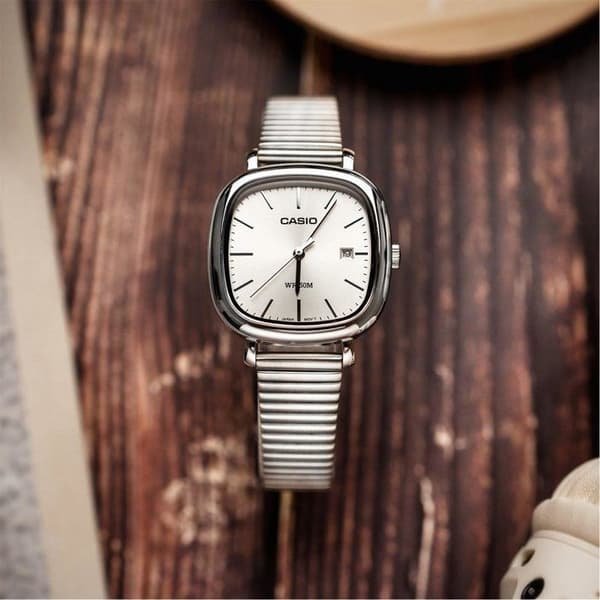 Ur - CASIO - LTP-B166D - Dameur - Hvid - Quartz - Analog
