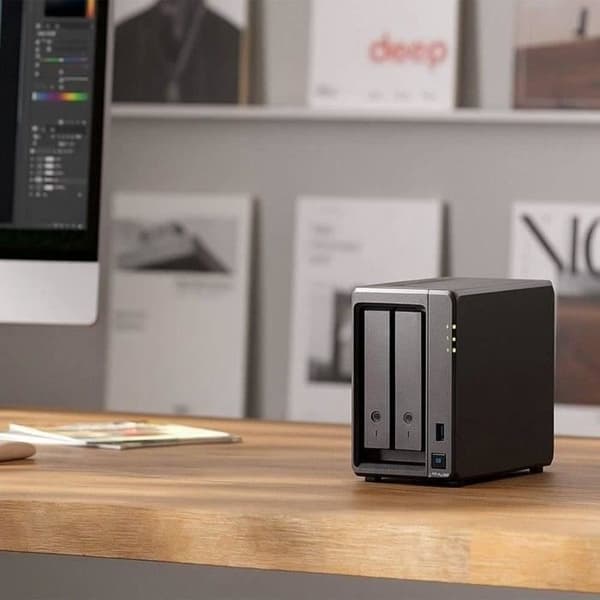 NAS-server - SYNOLOGY - DS225+ - 2 båse - 2 GB RAM