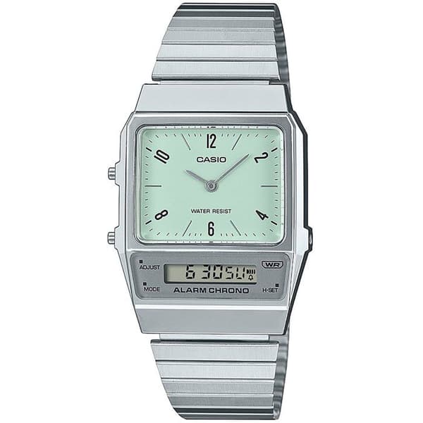 Ur - CASIO - AQ - Unisex - Grøn - Quartz - Digitalt