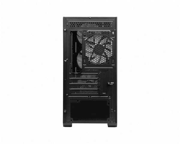 MSI MAG Forge M100A Micro Tower -emolevy, musta, läpinäkyvä