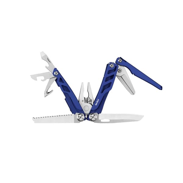 NexTool FLAGSHIP Pro NE20271 16-i-1 multiverktyg, blå + bältesväska
