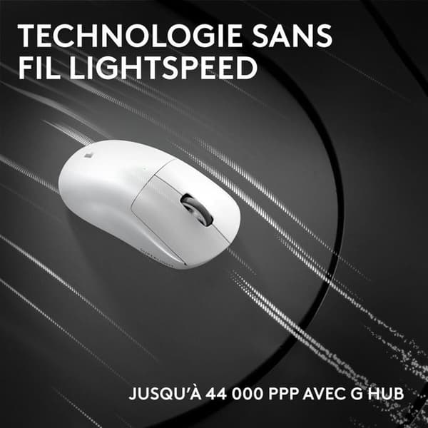 Trådløs mus - Logitech G-PRO X Superlight 2c - Hvid