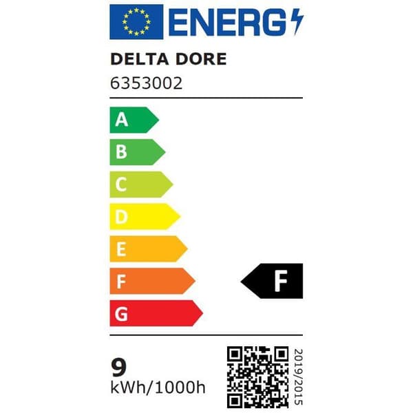 Tilsluttet LED-pære - DELTA DORE - Easy Bulb - E27 - 8W - Farve & Hvid