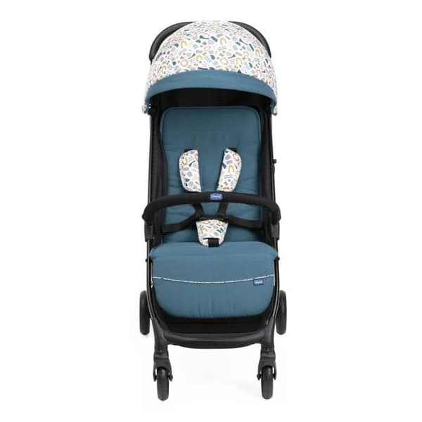 CHICCO Glee Joyful Teal klapvogn - 4 hjul - Blå