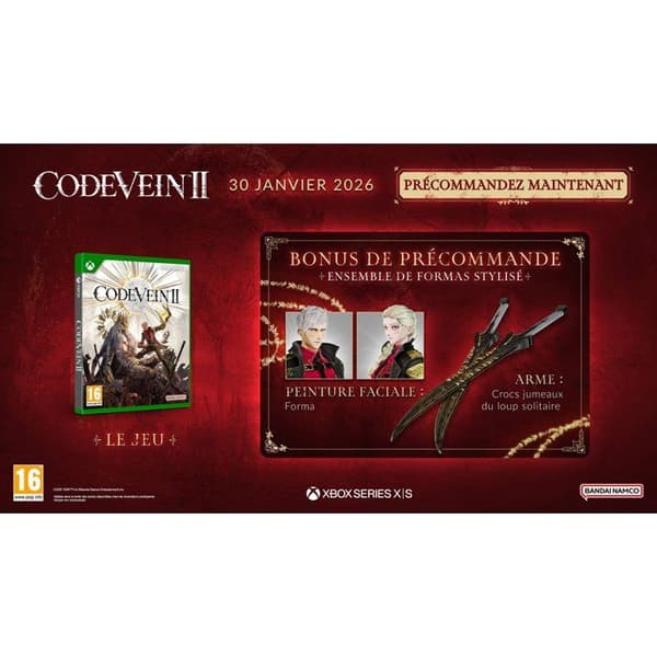CODE VEIN II - Xbox-sarja