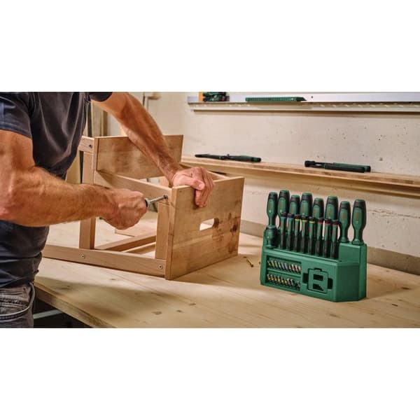BOSCH 39-delars precisionsskruvmejselsats
