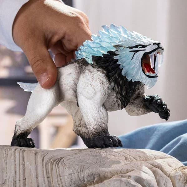 Sabeltandet Tigrea figur, Schleich 72281 Eldrador, 5 år
