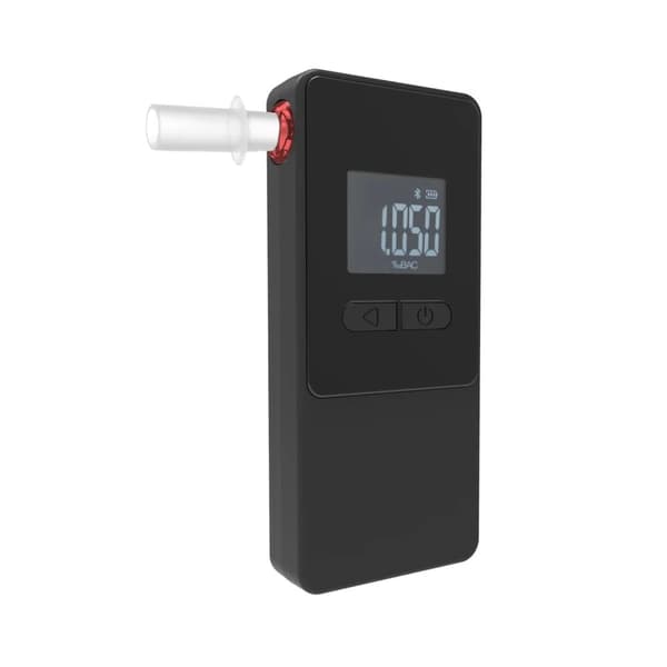AlcoAlert Smart elektrokemisk alkometer, sort