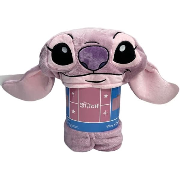 3D-huppufleecepeitto - LILO & STITCH - Engel - 120 x 150 cm