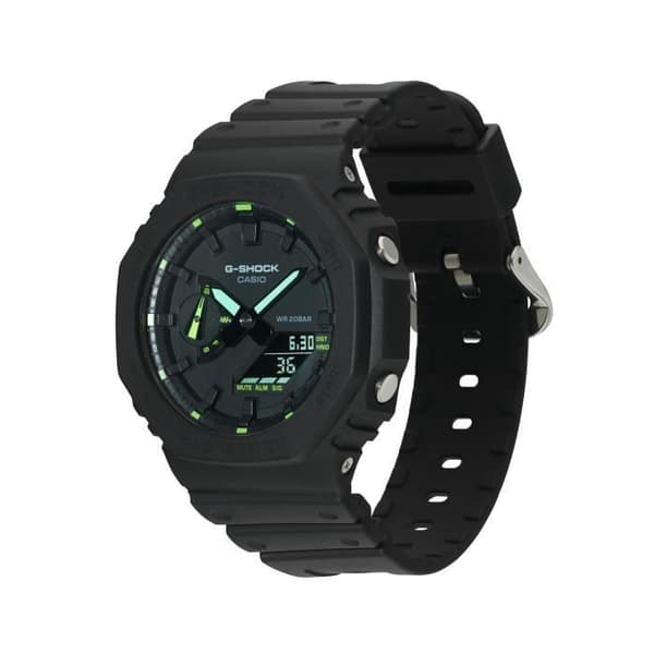 NÄKYMÄ - CASIO - G-SHOCK - Musta ja hartsinvihreä