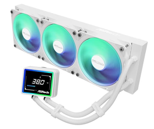 Asrock Challenger White 360 Digital Processor Væskekølingskit 12 cm