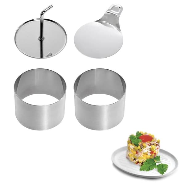 Westmark Matformar 7,5 cm 4-delade rostfria stål