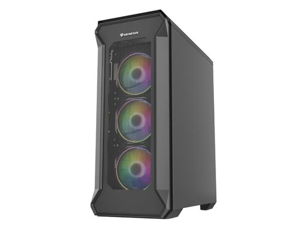 GENESIS-kotelo MIDI-torni IRID 505 ARGB (USB 3.0)