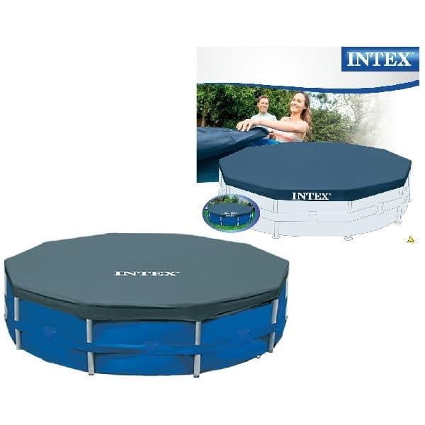 Intex 28030 Poolskydd Frame 305cm Blå