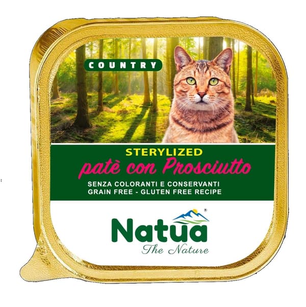NATUA Country Steriliseret Skinke - vådfoder til katte - 100 g