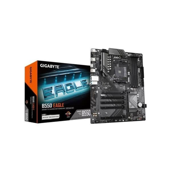 Moderkort - GIGABYTE - B550 EAGLE - ATX-format - AMD B550-chipset - DDR4 och PCIe 4.0