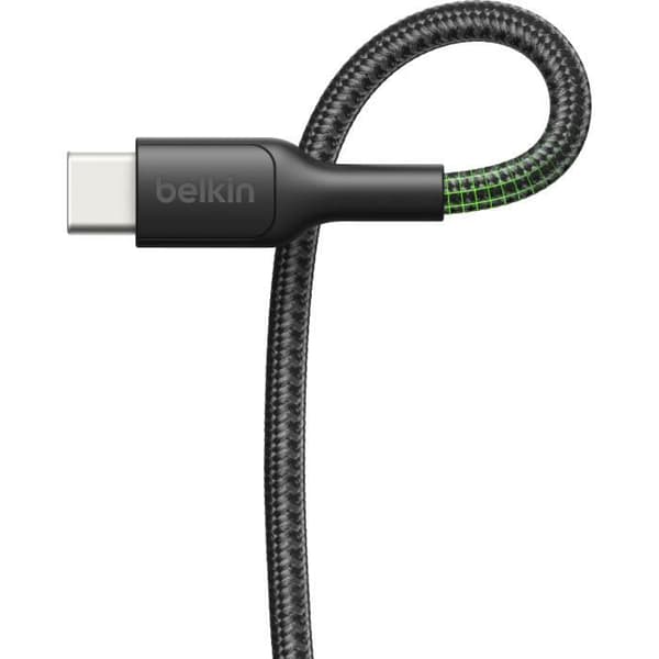 USB-C til USB-C Gamingkabel - BELKIN - Nintendo Switch 2 - 60 W - Sort