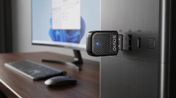 Savio BT-070 gränssnittskort/USB 2.0-adapter