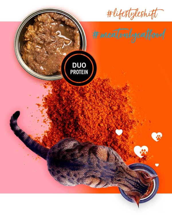 3COTY Kalkun med krill - vådfoder til katte - 80 g