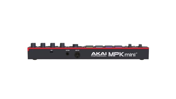 AKAI MPK Mini MK4 - MIDI-controller / kontroltastatur, sort