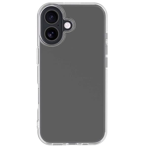 Silisoft-suojakuori - iPhone 17 - Läpinäkyvä