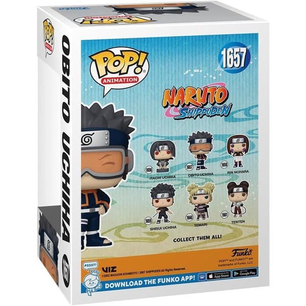 Funko Pop! - Animation Naruto Shippuden Obito Uchiha Barn - Vinyl