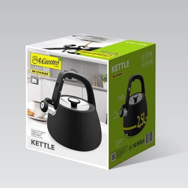 2,5L MR-1318-BLACK MAESTRO Elkedel