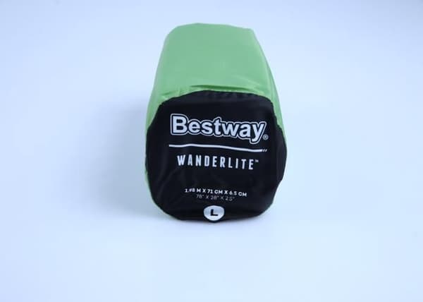 Rektangulær seng - BESTWAY - 69616 - 1,98 m x 71 cm x 6,5 cm - Grøn