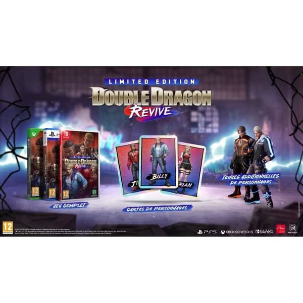 Double Dragon Revive - Limited Edition - Nintendo Switch-spil