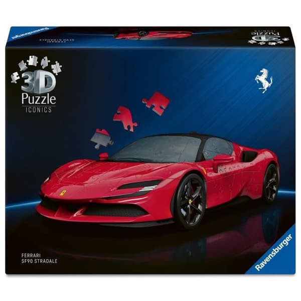 3D-pusselikoner - Ferrari SF90 Stradale