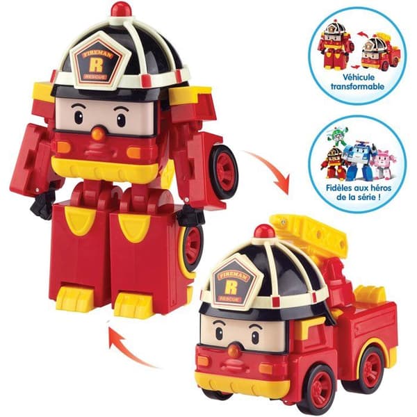 SILVERLIT - ROBOCAR TRANSFORMERBART KØRETØJ ROY