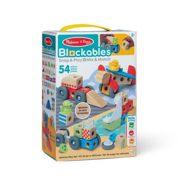 Melissa och Doug 54-delade fordon