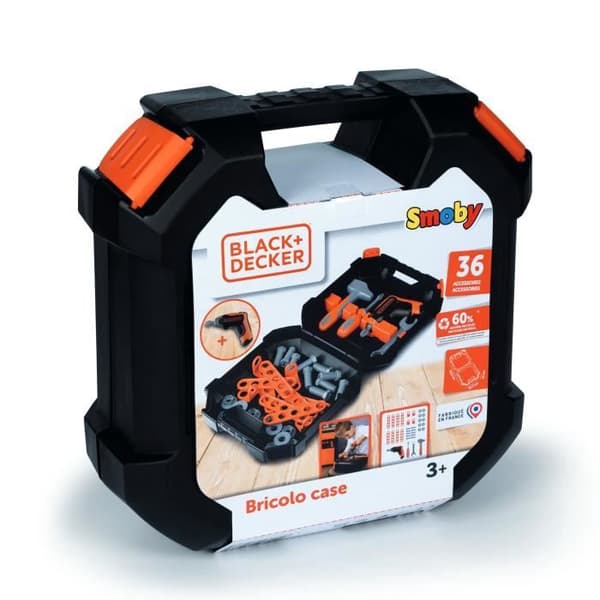 SMOBY - Black & Decker - DIY-väska - från 3 år