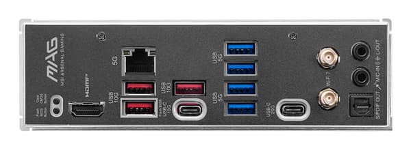 MSI MAG B850M MORTAR WIFI moderkort AMD B850 Socket AM5 micro ATX