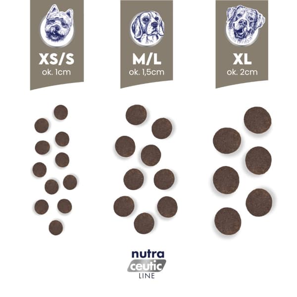 BALTICA Nutraceutic Hypoallergenic S Kanin med ris - torrfoder för hundar - 3 kg