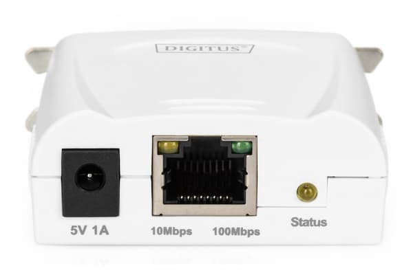Digitus Fast Ethernet-printserver, parallel