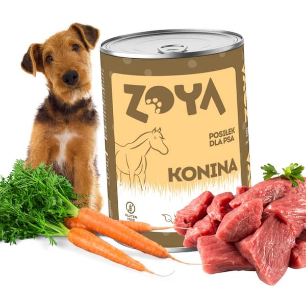 ZOYA Häst - våtfoder för hundar - 400 g