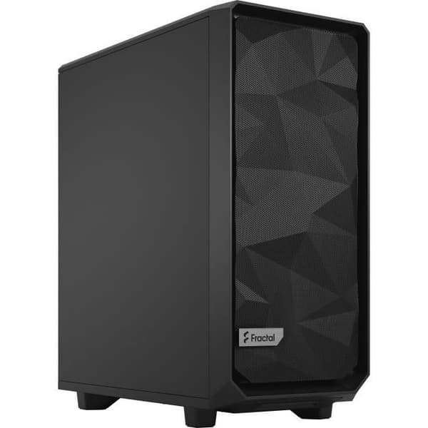 FRACTAL DESIGN - Meshify 2 Kompakt PC-kabinet Sort Solid Panel