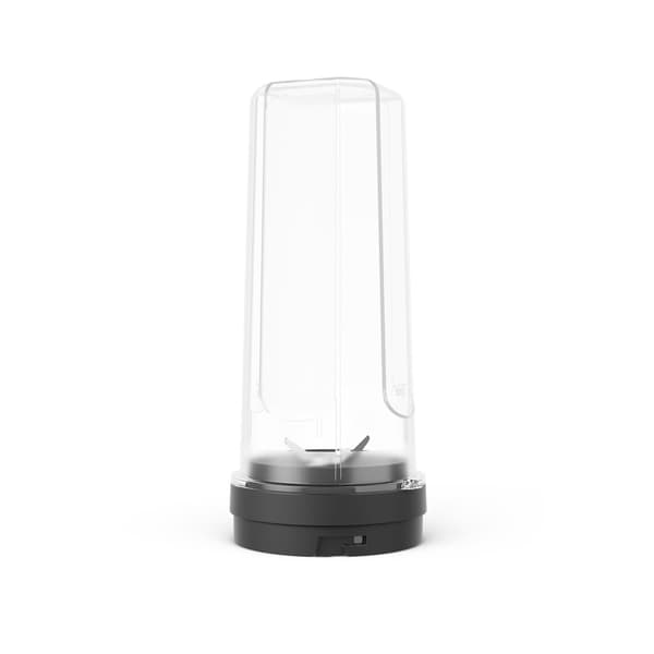 Electrolux E4CB1-6ST 1 L Bordblender 350 W Sort, Rustfrit stål, Transparent