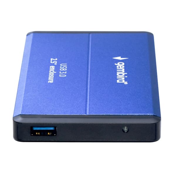 Gembird EE2-U3S-2-B lagringsenhetschassi 2,5" USB 3.0 hårddiskschassi Blå
