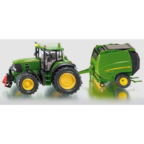 Siku 1665 John Deere + Ballepresser