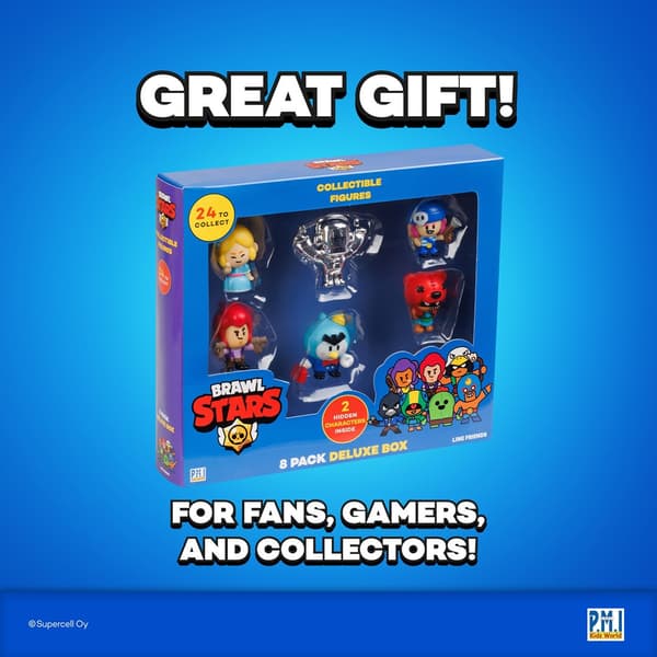 BRAWL STARS S1-FIGURIGER - 8-PACK DELUXE BOX VER.B