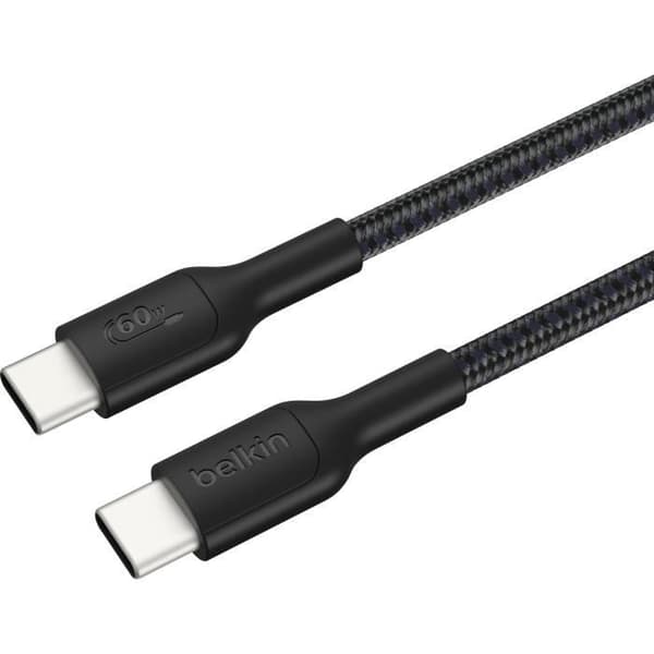 USB-C til USB-C Gamingkabel - BELKIN - Nintendo Switch 2 - 60 W - Sort